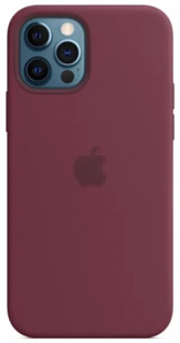 Чохол Silicone Case 1:1 для iPhone 12,12 Pro Plum 396-6 фото