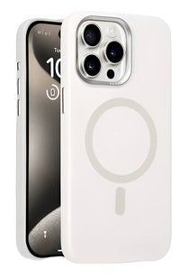 Чохол Soft Silicone with MagSafe для iPhone 15 Pro Max White 2742-1 фото