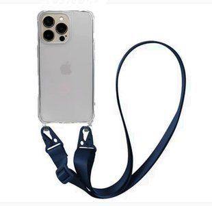 Чохол Armored з ремінцем Crossbody для iPhone 16 Pro Midnight Blue 2520-3 фото