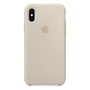 Silicone Case FULL iPhone Xs Max Stone 115-9 фото