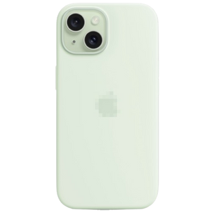 Чохол Silicone Case 1:1 для iPhone 15 Soft Mint 1644-112 фото