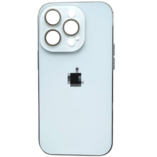 Чохол AG-PC "Glass" Case для iPhone 15 Pro White 2975-0 фото