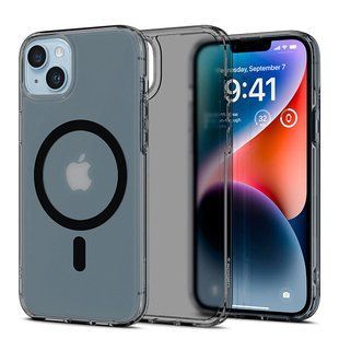 Чохол Spigen Matte Black Case with MagSafe для iPhone 14 Black 2210-4 фото