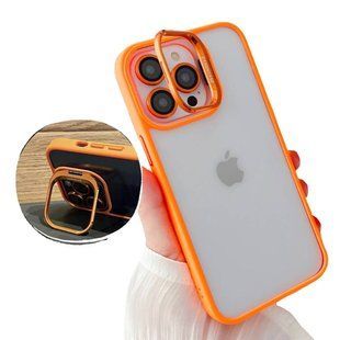 Crystal case Camera stand для iPhone 12 Pro Max Orange 1754-3 фото