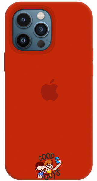 Silicone Case FULL iPhone 12,12 Pro Red 121-13 фото