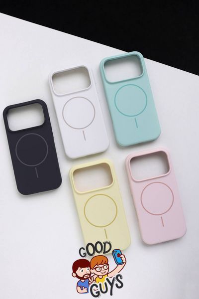 Чохол Soft Silicone Slim MagSafe для iPhone 18 Pro Titanium 4667-3 фото