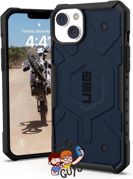 Чохол протиударний UAG Pathfinder з MagSafe для iPhone 14 Plus Blue 2924-4 фото