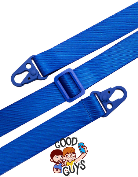 Чохол силіконовий з ремінцем Crossbody для iPhone 12 Pro Max Royal Blue 1199-16 фото