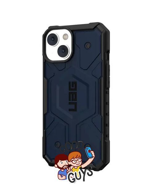 Чохол протиударний UAG Pathfinder з MagSafe для iPhone 14 Plus Blue 2924-4 фото