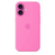 Чохол Silicone Case 1:1 з закритою кнопкою камери для iPhone 16 Plus Peony 2751-11 фото
