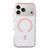 Чохол Crystal ColorFrame with MagSafe iPhone 17 Pro Max Pink 4400-2 фото