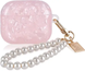 Чохол Jewelry для AirPods 1/2 з карабіном Pink 2301-2 фото 1