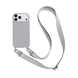 Чохол силіконовий з ремінцем Crossbody для iPhone 17 Pro Stone 4252-0 фото 1