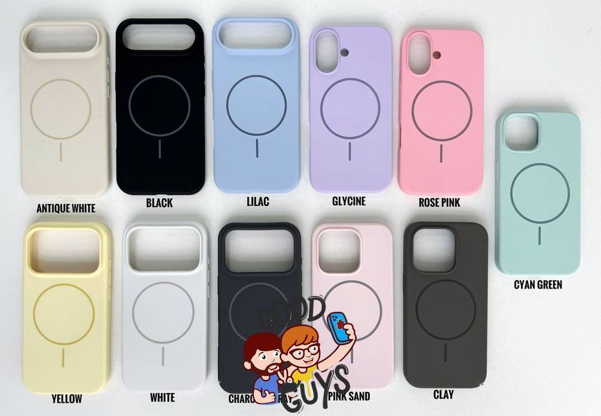 Чохол Soft Silicone Slim MagSafe для iPhone 18 Pro Titanium 4667-3 фото