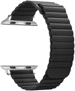 Ремінець Leather Loop Band 38,40,41,42mm(10,11S) Black 1421-0 фото