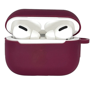 Чохол з мікрофіброю для AirPods Pro 2gen. Marsala 1433-22 фото