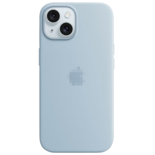 Чохол Silicone Case 1:1 для iPhone 15 Light Blue 1644-113 фото