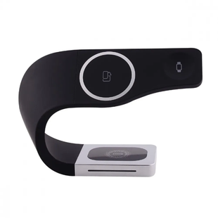 Безпровідна зарядка Open Wireless Era 3in1+ USB 20W(Max)Black 590-3 фото