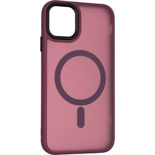 ЧохолGripp case with MagSafe для iPhone 11 Pro Max Plum 2408-8 фото