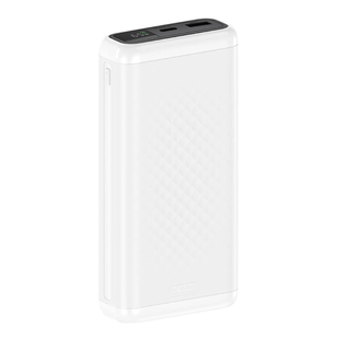 Power Bank XO PD309 22.5W Digital Fast Charger 20000mAh White 4274-1 фото