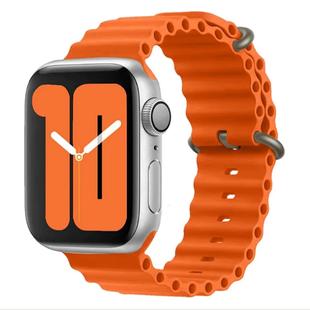 Ремінець Ocean Band 42,44,45,46mm(10,11S),49mm(ultra 1-3S) Orange 288-10 фото
