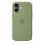 Чохол Silicone Case 1:1 з закритою кнопкою камери для iPhone 17 Air Light Moss 4117-6 фото