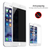 Скло антишпигун iPhone 6+,6S+ White 444-1 фото