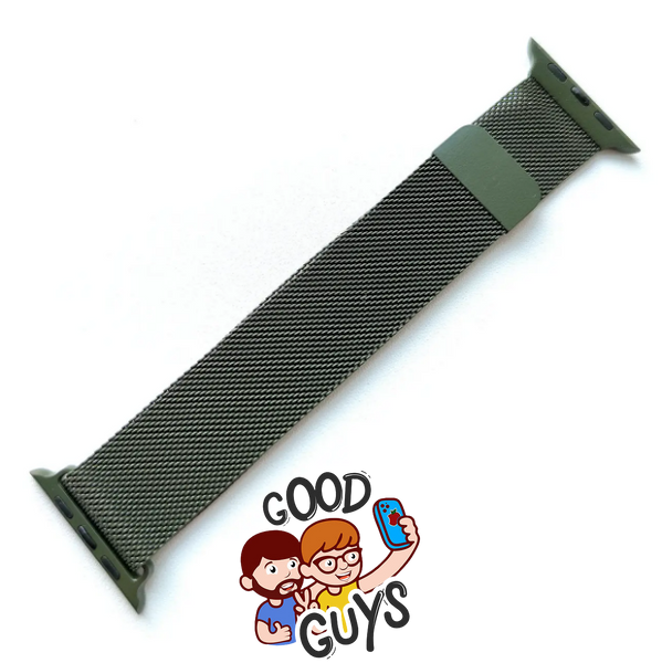 Ремінець Milanese Loop Apple Watch Magnetic 42,44,45,46mm(10,11S),49mm(ultra 1-3S) Virid Olive 278-8 фото