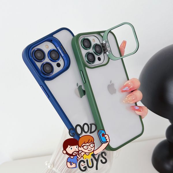 Crystal case Camera stand для iPhone 12 Pro Max Sierra Blue 1754-4 фото