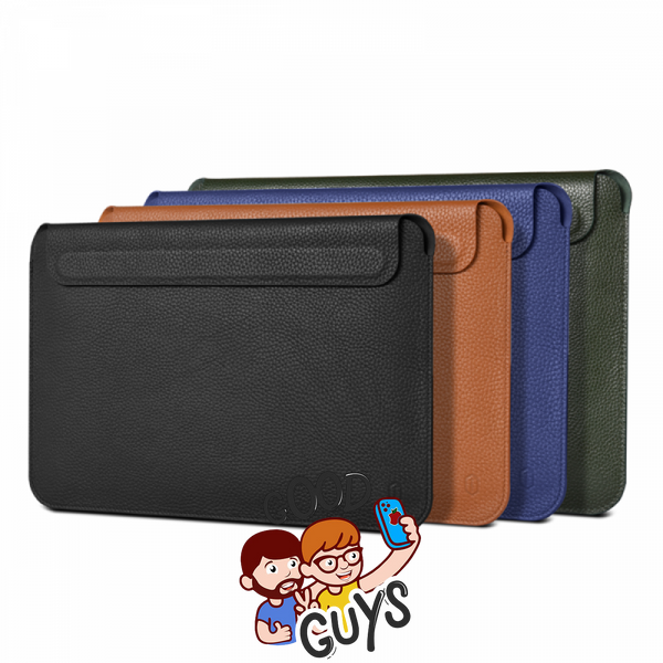 Конверт шкіряний WIWU Skin Pro Geniunie Leather Sleeve для Macbook Pro 16" Green 2224-3 фото