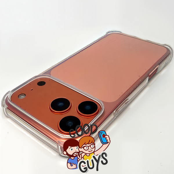 Прозорий протиударний чохол Armored iPhone 18 Pro (з посиленим бампером) 4565-0 фото