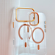 Чохол Silver Shield Magsafe 17 Transparent Orange 4042-2 фото 2