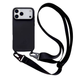 Чохол силіконовий з ремінцем Crossbody для iPhone 17 Pro Black 4252-1 фото 1
