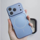 Nofelet AG-Glass Case with Magsafe 18 Pro Light Blue 4611-7 фото 2
