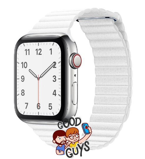 Ремінець Leather Loop Band 38,40,41,42mm(10,11S) White 1421-1 фото