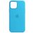 Silicone Case FULL iPhone 12,12 Pro Blue 121-15 фото