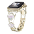 Ремінець Apple Watch Van Cleef 42,44,45,46mm(10,11S),49mm(ultra 1-3S) White Gold 4543-9 фото