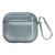 Чохол для AirPods Pro Neon case напівпрозорий з карабіном Charcoal gray 2364-4 фото