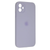 Чохол Silicone case Full + Camera NO LOGO iPhone 11 Pro Max Lavander Gray 4207-2 фото