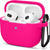 Чохол з мікрофіброю для AirPods 4 Hot Pink 2582-2 фото