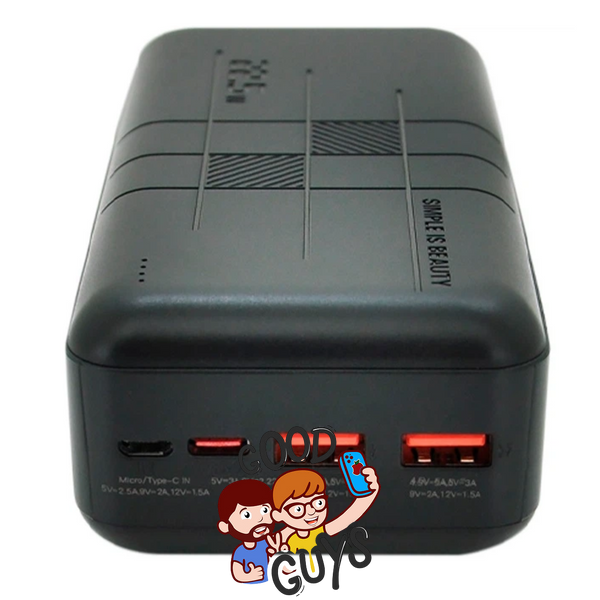 Power Bank XO PR188 Fast Charger PD20W+QC22.5W 20000mAh Black 4275-0 фото