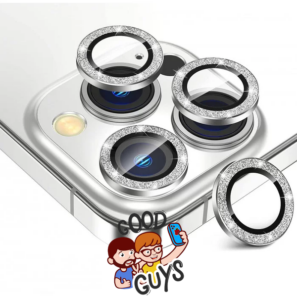 Скло (лінзи) для камери Diamonds Lens для iPhone 15/15 Plus Black 1810-0 фото