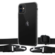 Чохол Armored з ремінцем Crossbody для iPhone 11 Black 1477-1 фото 2