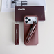Чохол Lipstick case Rhode з місцем для блиску для iPhone 17 Pro Max Espresso 4143-7 фото 2