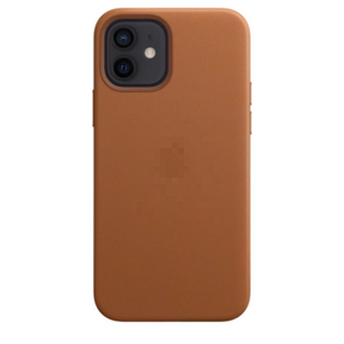 Чохол Leather Case MagSafe iPhone 12 Mini Saddle brown 252-4 фото