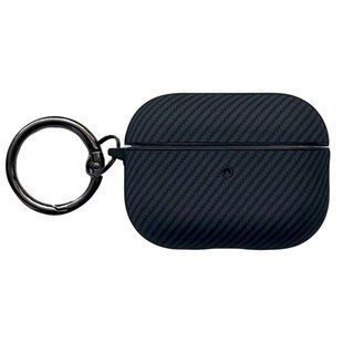 Чохол для AirPods 3 Silicone Carbon Carabines Black 3005-0 фото