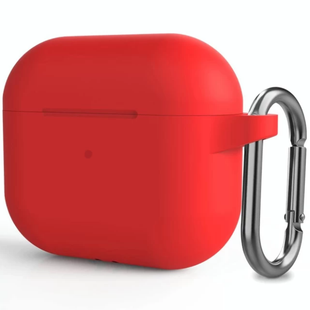 Чохол з мікрофіброю для AirPods 4 Red 2582-3 фото
