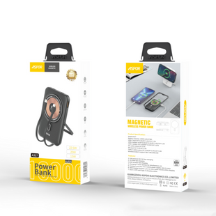 Павер банк Aspor A328 10000mah MagSafe + cable White 2355-0 фото