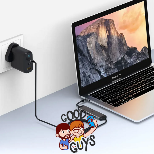Адаптер WIWU[A521H] Alpha 5in1 USB-C to 2xUSB3.0+1xHDMI+1xSD+1xMicro SD Gray 4344-0 фото
