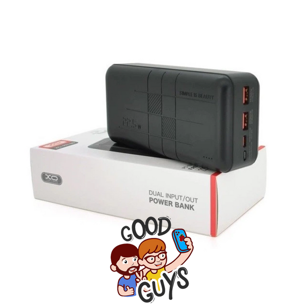Power Bank XO PR189 Fast Charger PD20W+QC22.5W 30000mAh Black 4276-0 фото